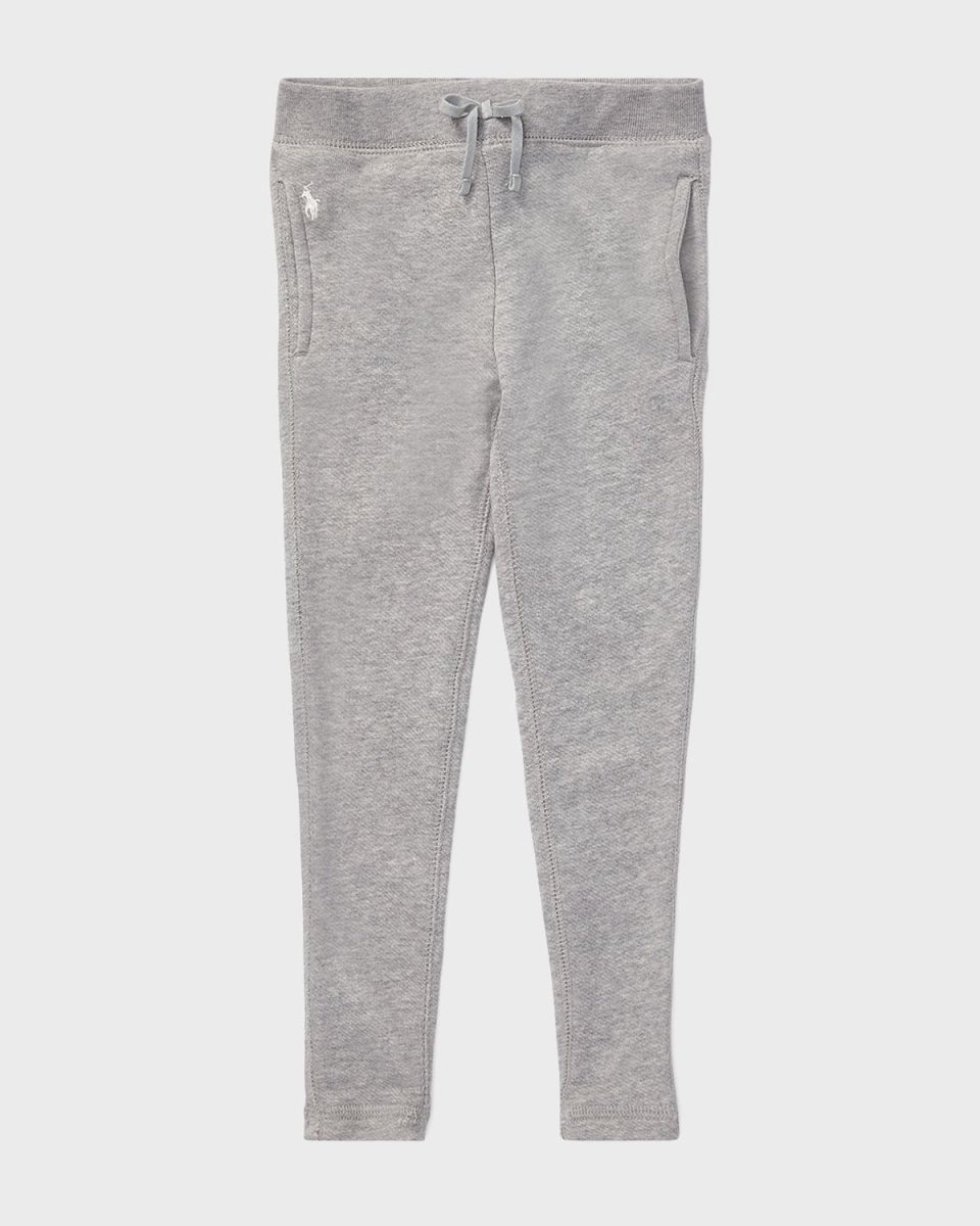 Girl's Drapey Terry-Fleece Lounge Pants, Size 2-6X