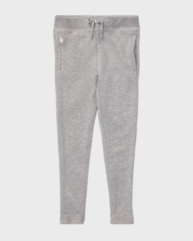 Girl's Drapey Terry-Fleece Lounge Pants, Size 2-6X