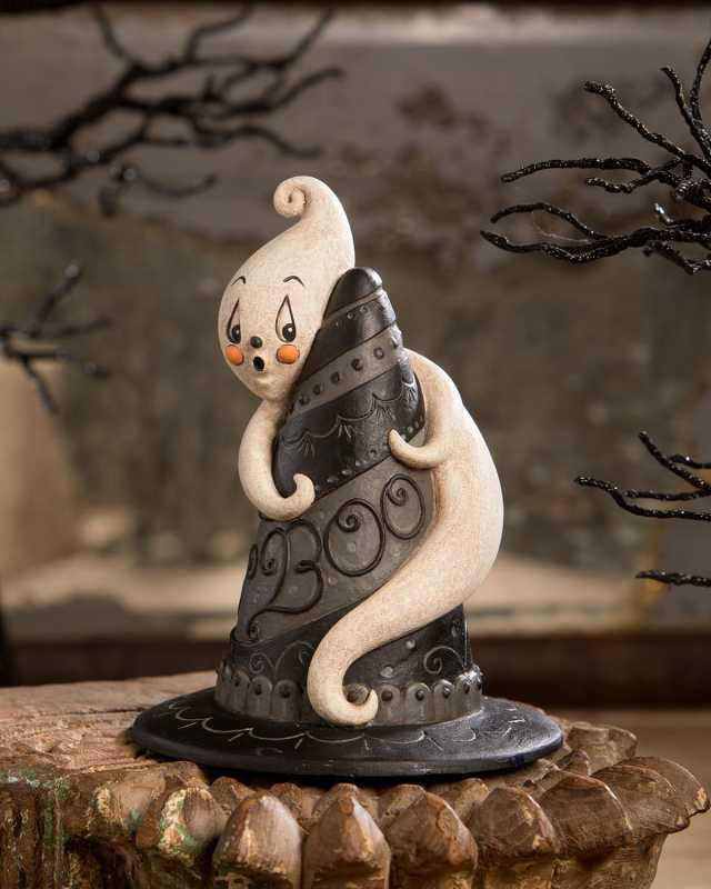 Hugga-Boo Hat Spook Halloween Decoration