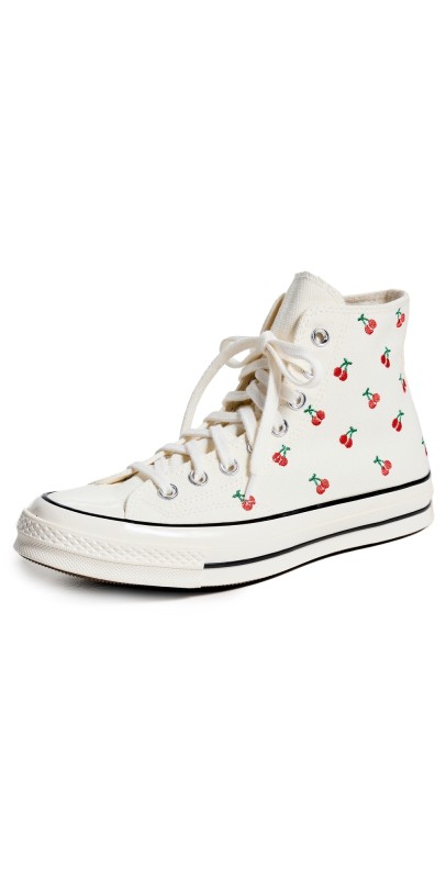 Converse Chuck 70 Cherries Sneakers Egret/Black/Red