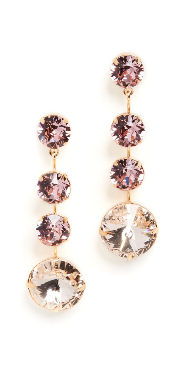 Jennifer Behr Lauryn Earrings Blush