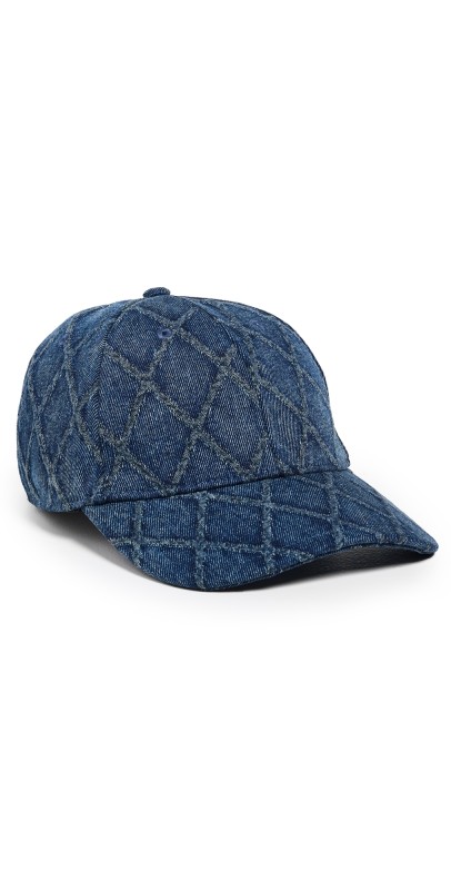 rag & bone Harlow Denim Baseball Cap Denim
