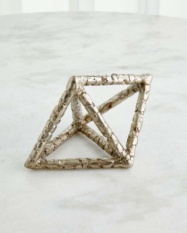Forged Triangular Bipyramid, Silver