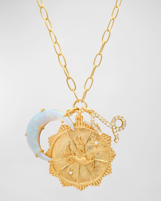 New Zodiac Charm Necklace