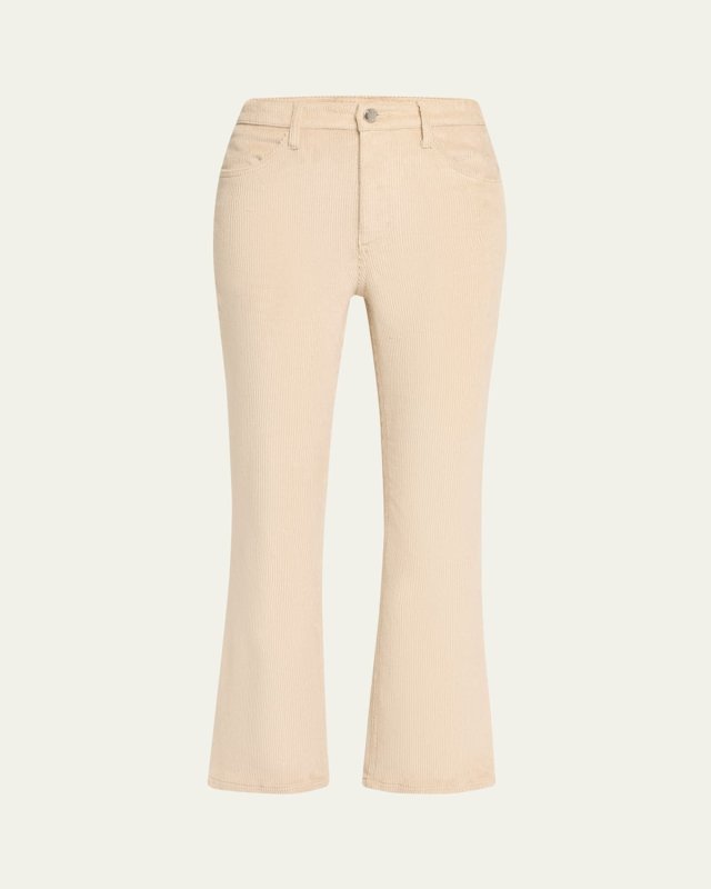 Five-Pocket Corduroy Flare Pants