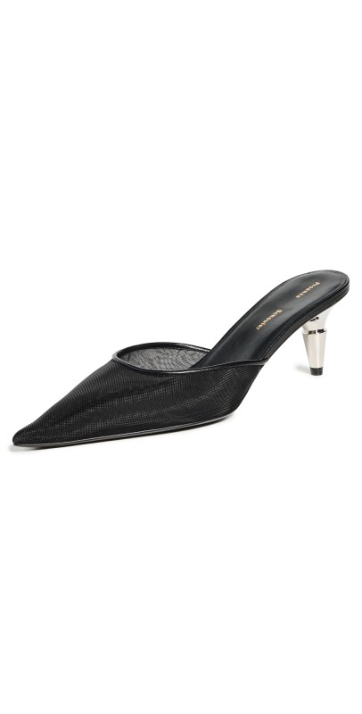 Proenza Schouler Spike Mules Black