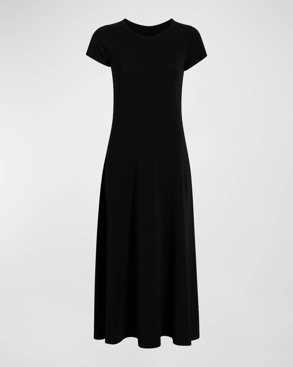 Cotton Fitted Tee Dress