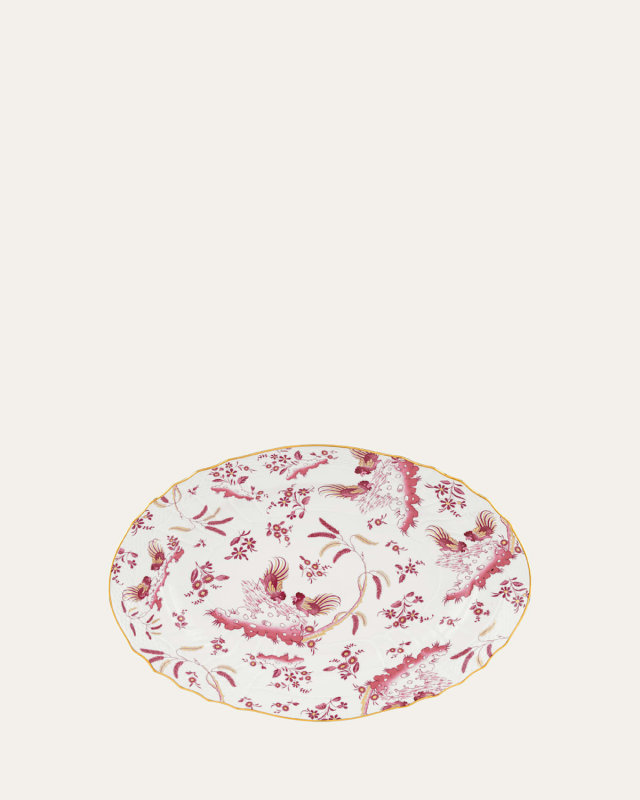 Oro di Doccia Magenta Oval Platter