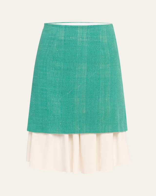 Triumph Layered Mini Skirt