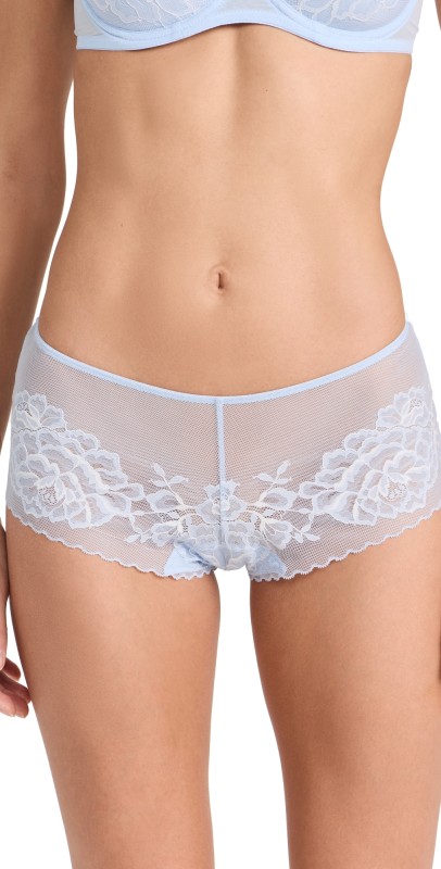 Natori Natori Flora Girl Briefs Blueist / Ivory