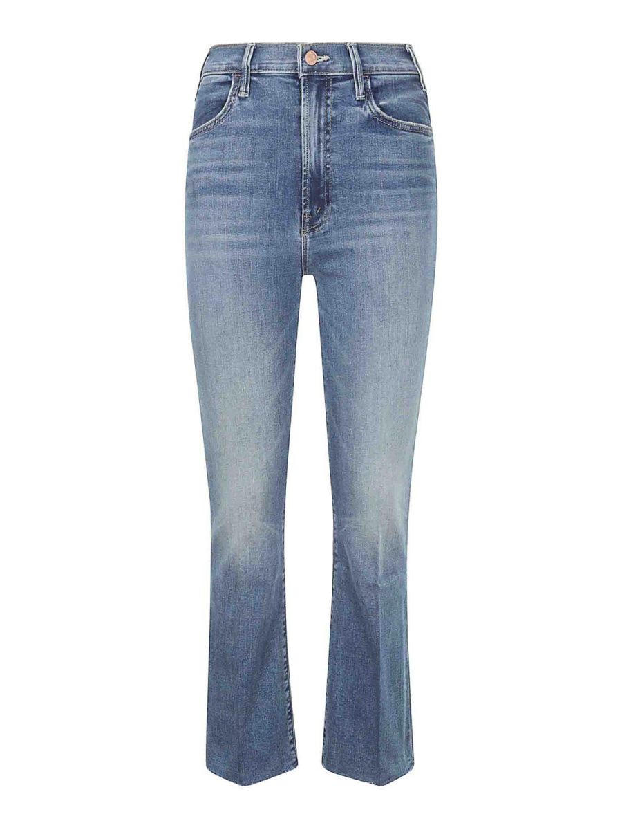 Mother Jean Bootcut - Bleu