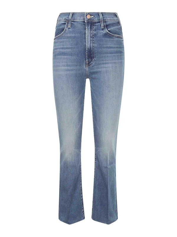 Mother Jean Bootcut - Bleu