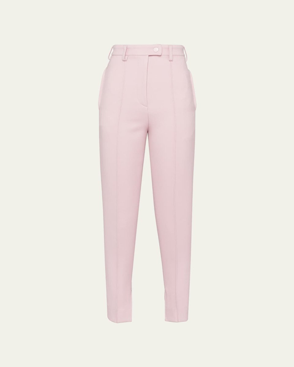 Mesh Insert Wool Pants