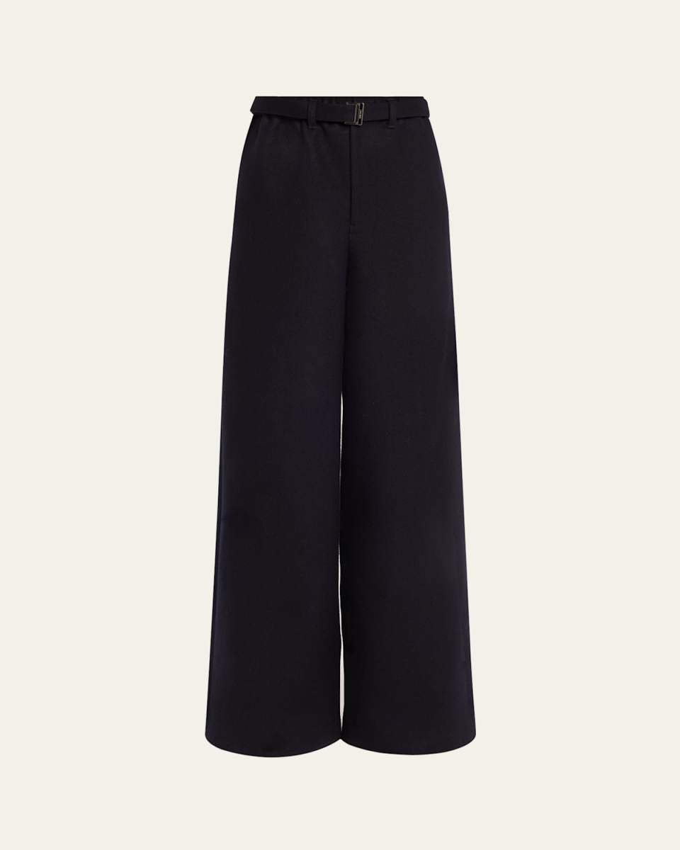 Belted Suiting Trousers