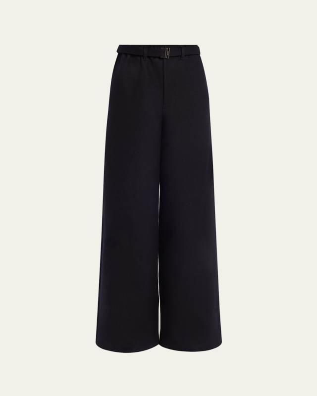Belted Suiting Trousers