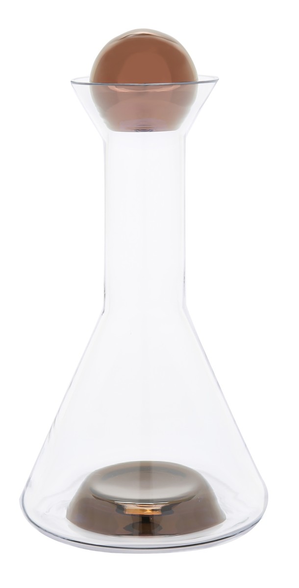 Tom Dixon Tank Decanter Clear/Copper One Size