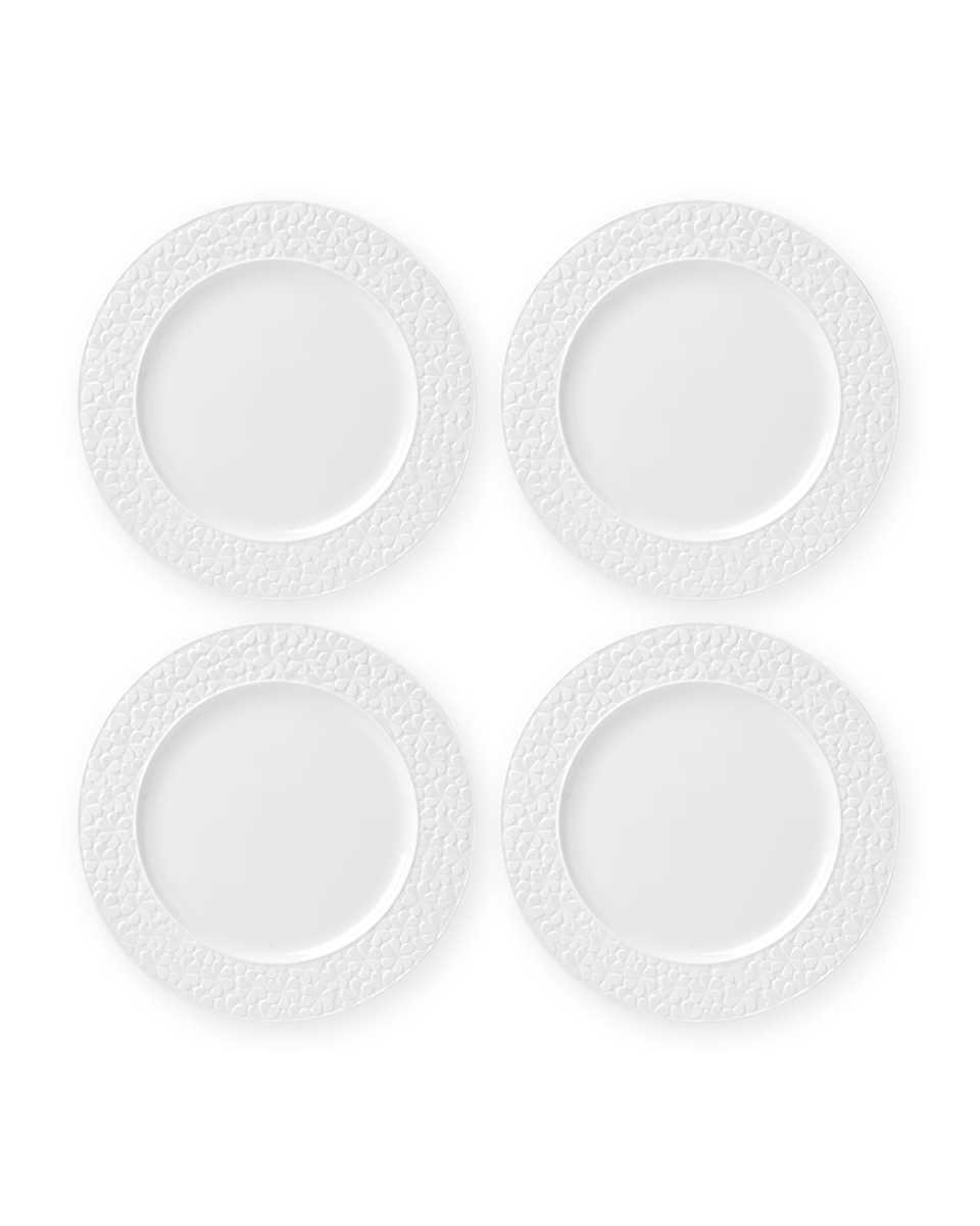 blossom lane 4-piece dinner plate set