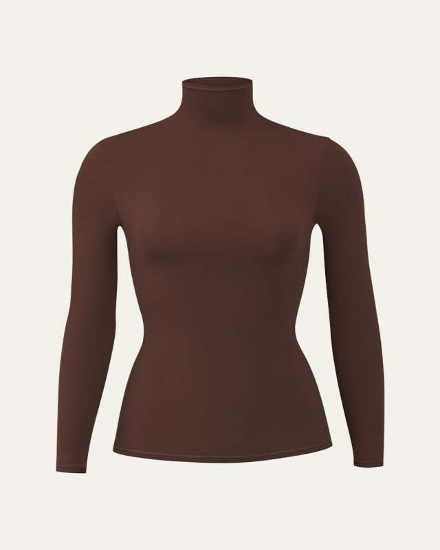 Fits Everybody Turtleneck Top