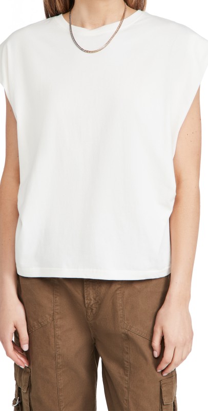Pistola Denim Trina Muscle Tee White Sand