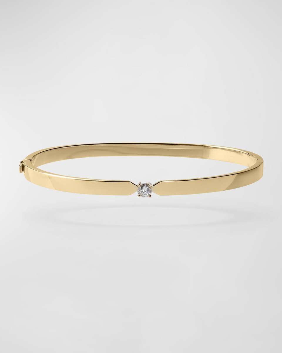 Vanity Solo Diamond Faux Tension Bangle