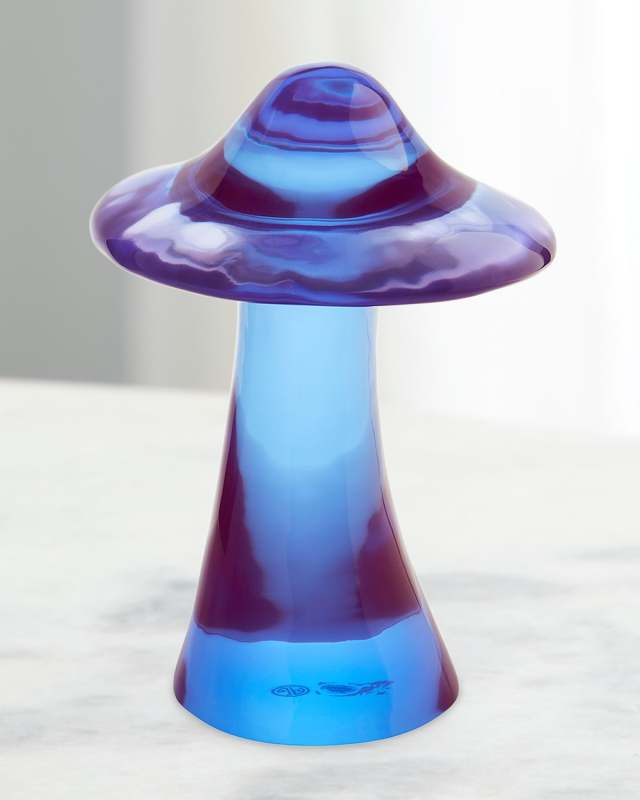 Purple Acrylic Mushroom