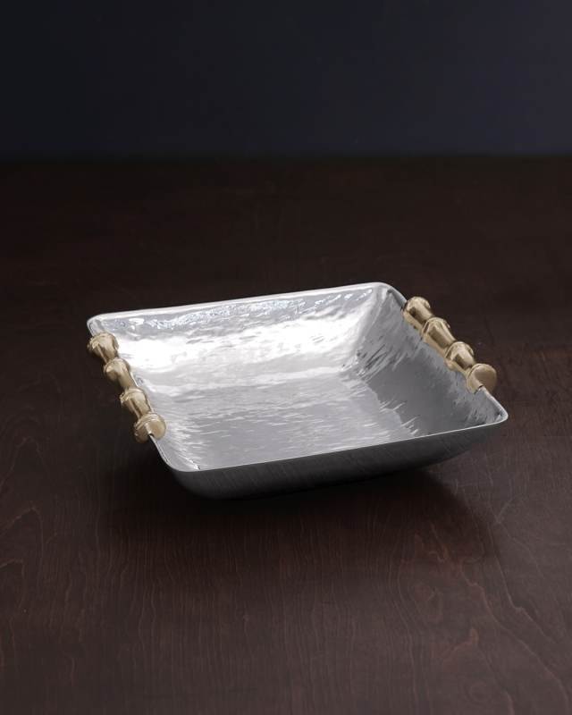 Garden Bamboo Square Bowl