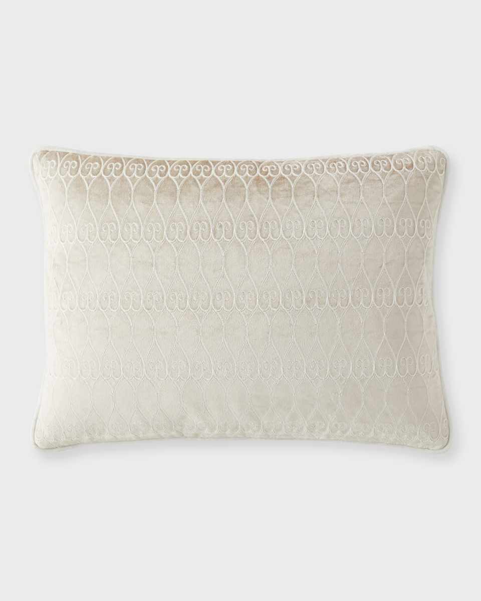 Trylan Scroll Decorative Pillow