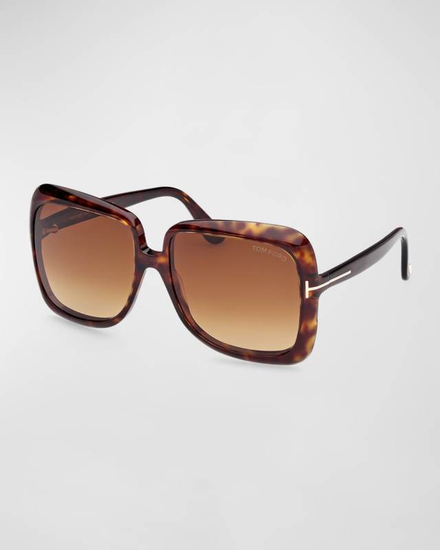 Lorelai Acetate Square Sunglasses