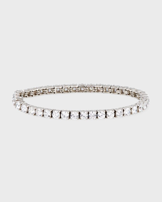 CZ Crystal Tennis Bracelet