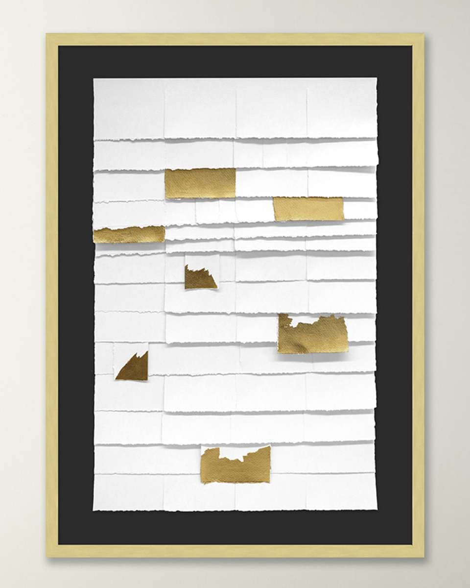 "Cascade Layers Shadowbox I" Wall Art