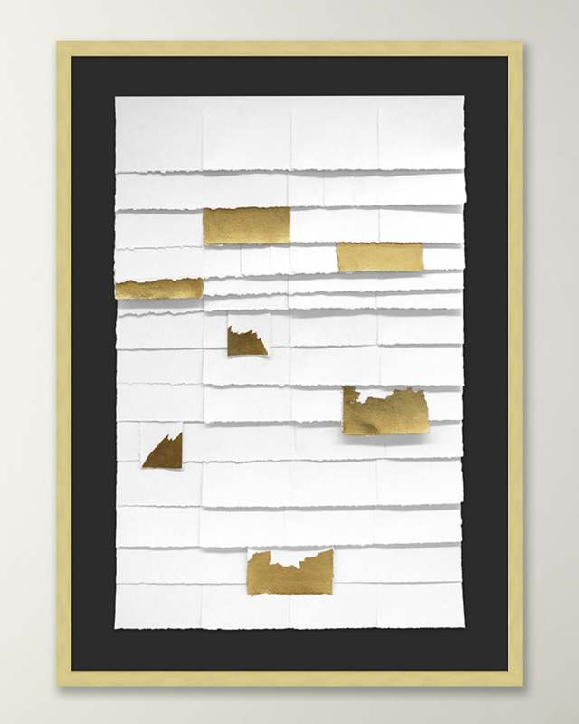 "Cascade Layers Shadowbox I" Wall Art