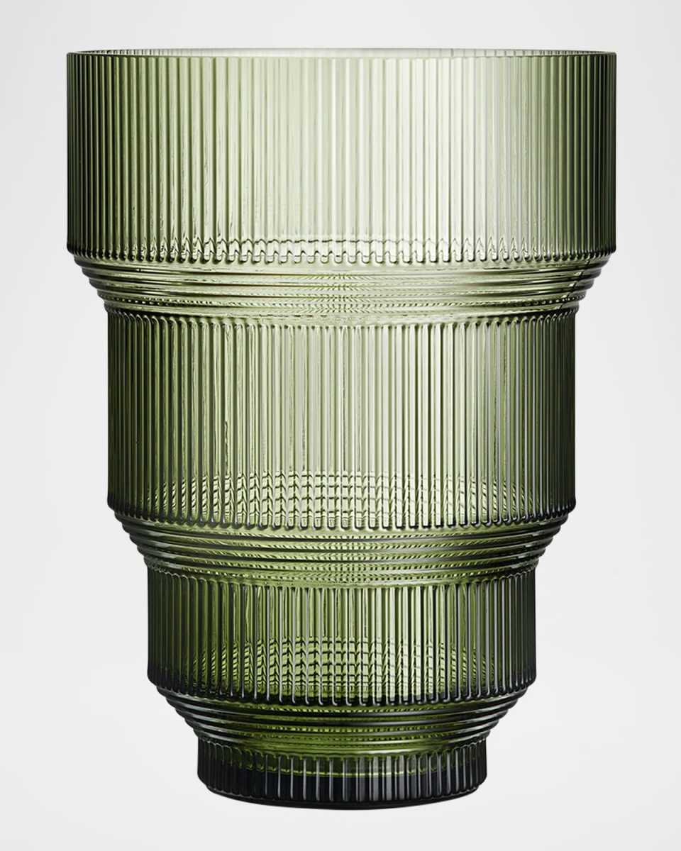 Green Pavilion Vase