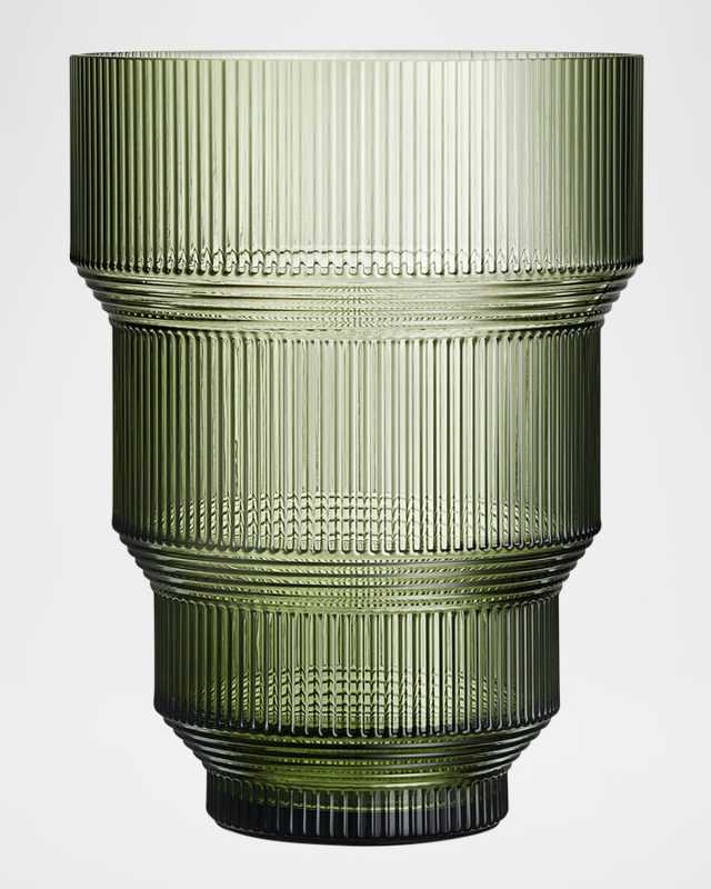 Green Pavilion Vase