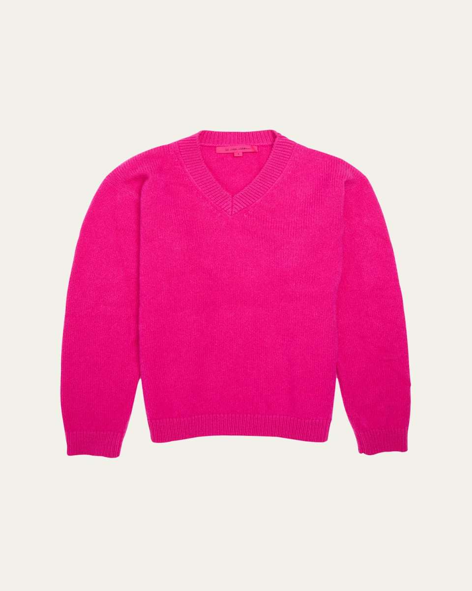 Monterey Three-Quarter Sleeve Cashmere Sweater