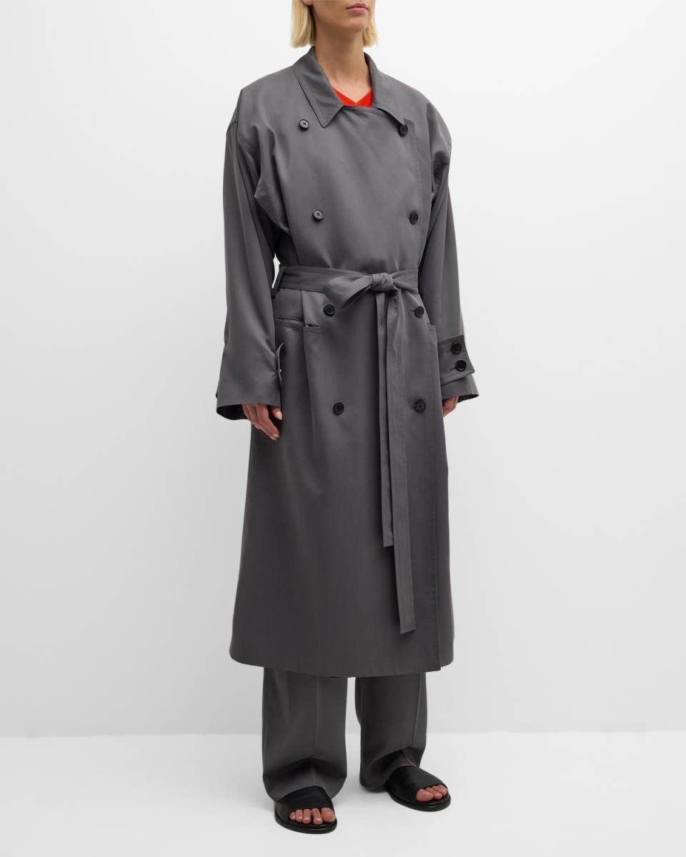 Eric Oversize Belted Trench Coat
