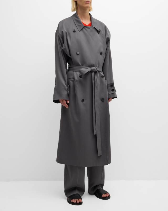 Eric Oversize Belted Trench Coat