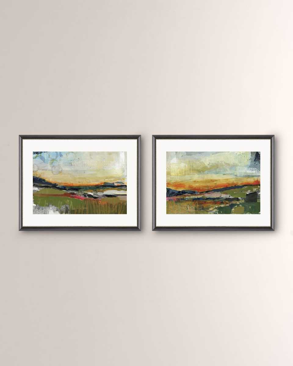 "Long Way Home I" Art Prints, Set of 2