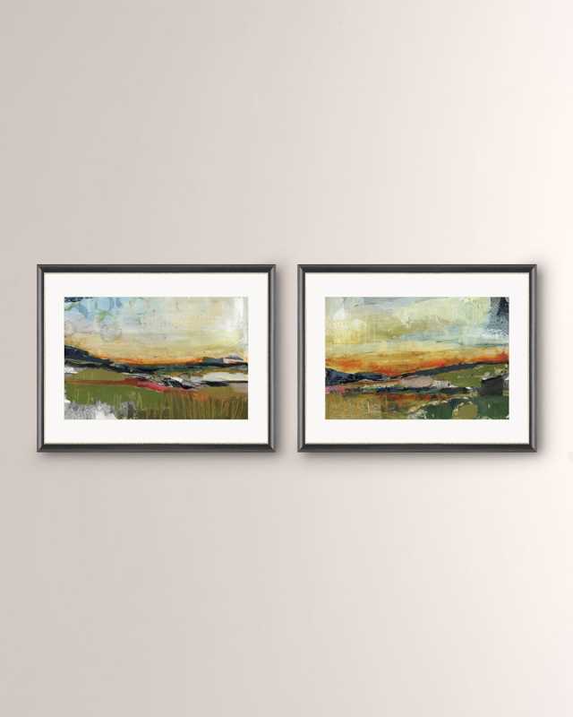 "Long Way Home I" Art Prints, Set of 2