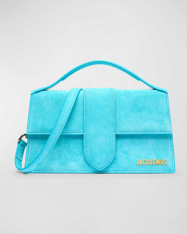 Le Grand Bambino Suede Crossbody Bag