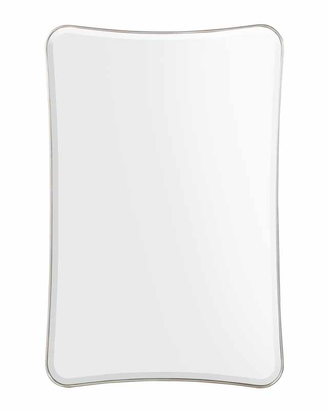 Moran Mirror in Pewter