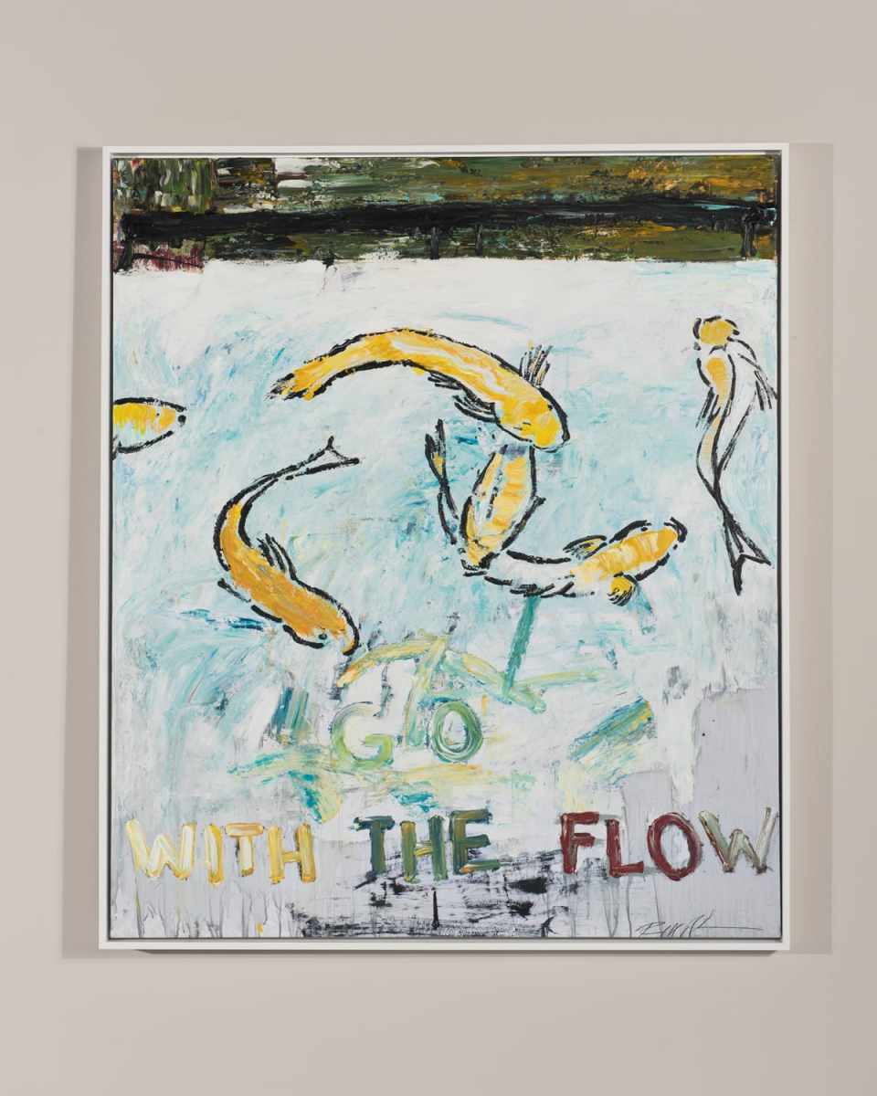 "Go With The Flow" Giclee Art