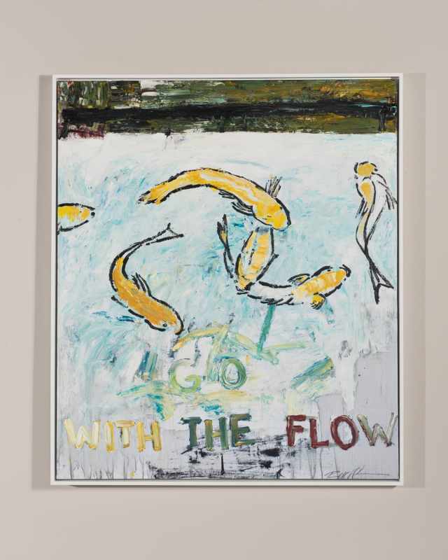 "Go With The Flow" Giclee Art