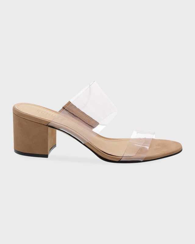 Victorie Vinyl Slide Sandals