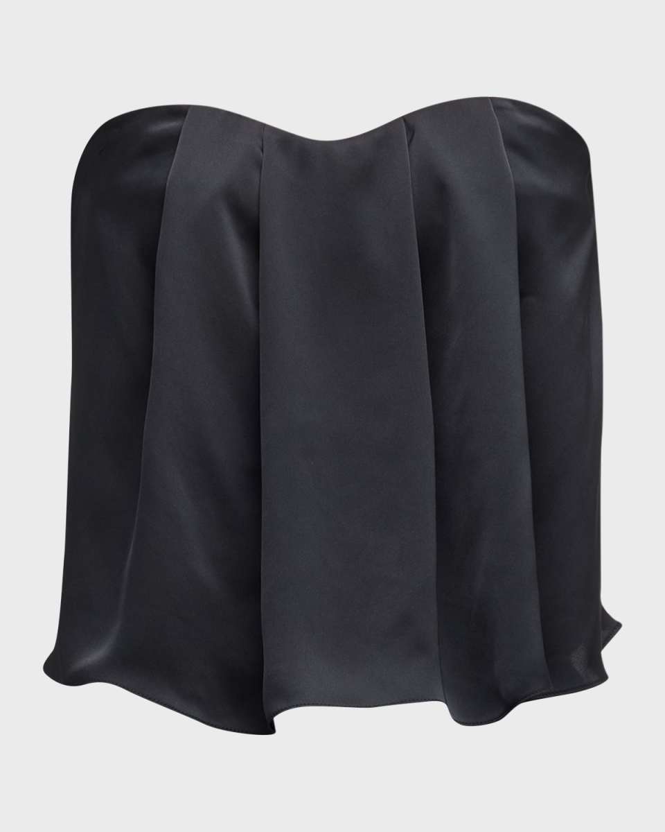Kennedi Strapless Cropped Blouse