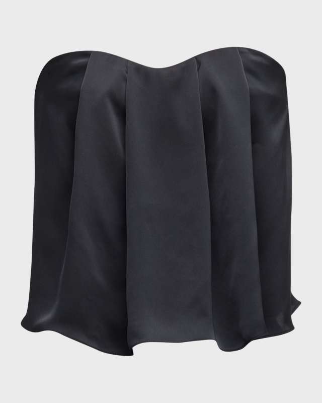 Kennedi Strapless Cropped Blouse