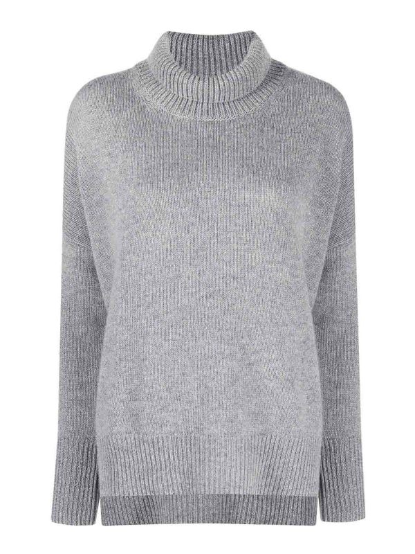 Lisa Yang Pull Col Bateau - Gris