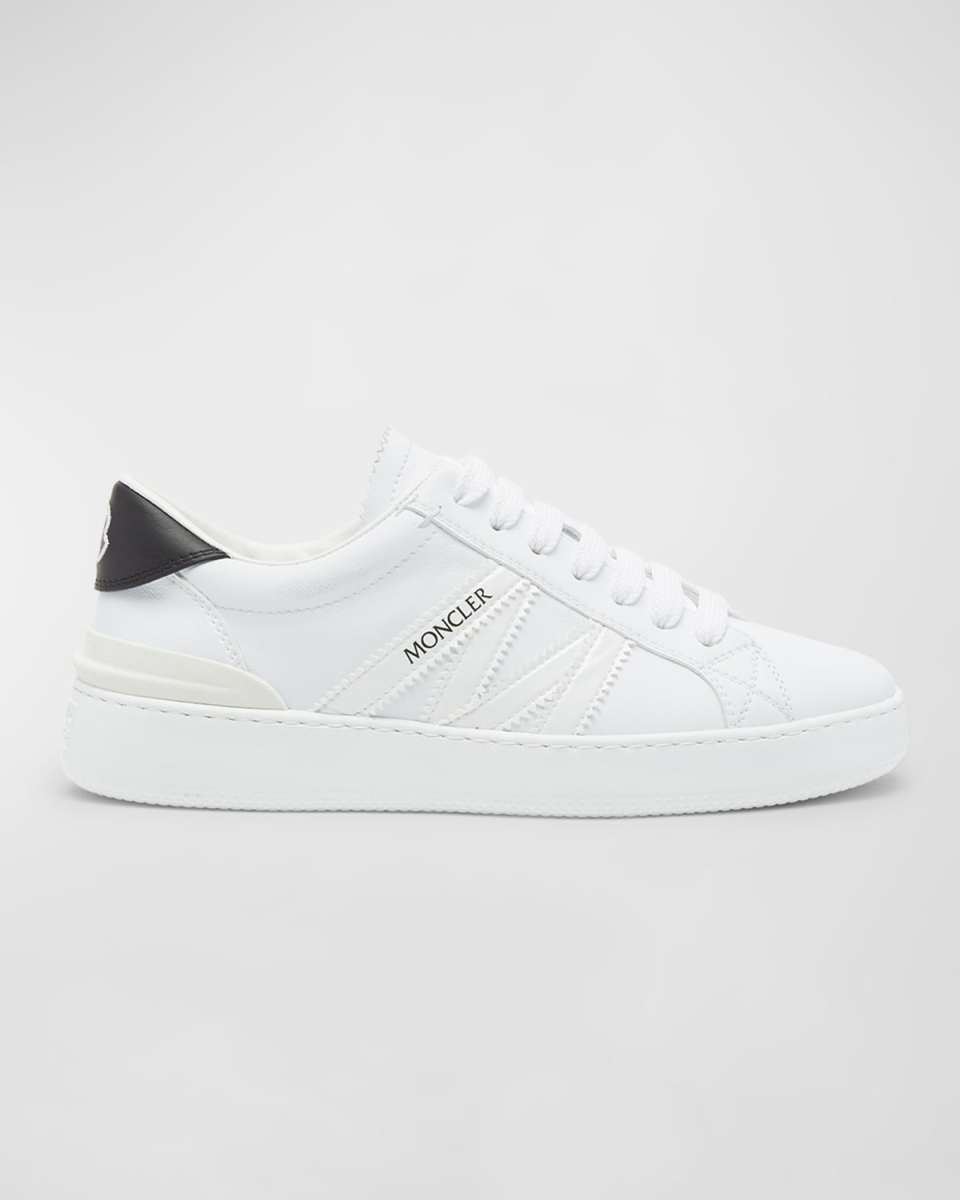 Monaco M Leather Low-Top Sneakers
