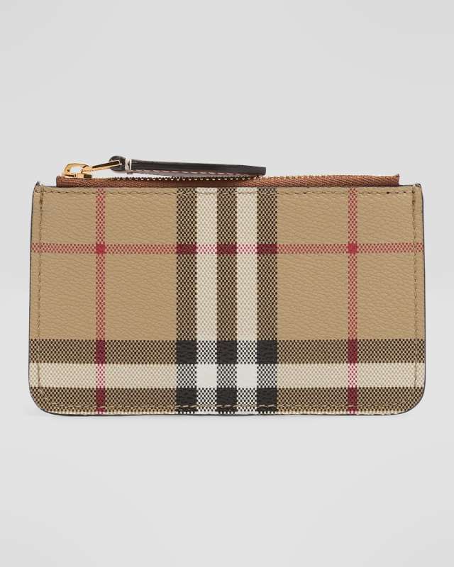 Kelbrook Check Zip Wallet