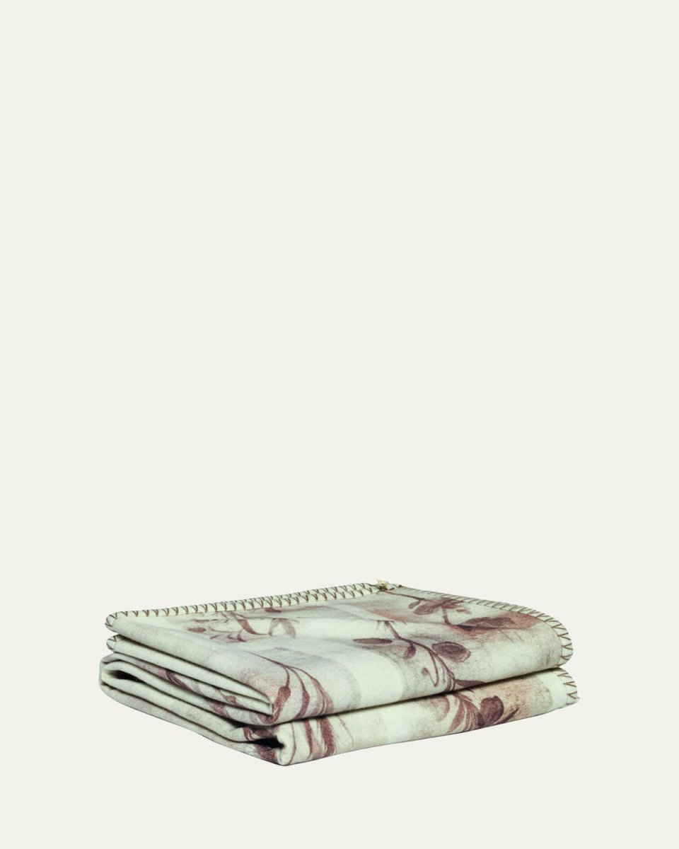 Botanical Throw Blanket