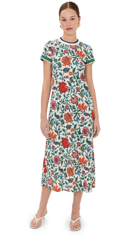 La Double J Sporty Swing Dress Dragonflower Mini/Barre